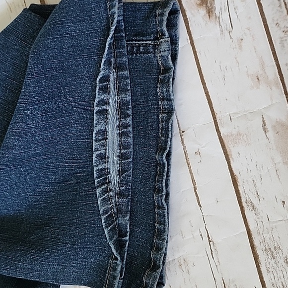 Riders by Lee Medium Wash Flare Jeans with Back Flap Pockets Size 16L - Picture 10 of 11